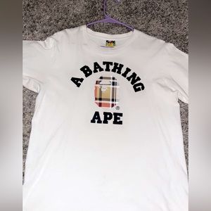 Bathing ape X Burberry
